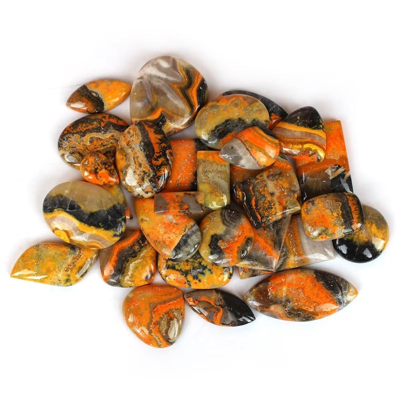 Natural Bumblee Bee Jasper Gemstone Wholesale Lot