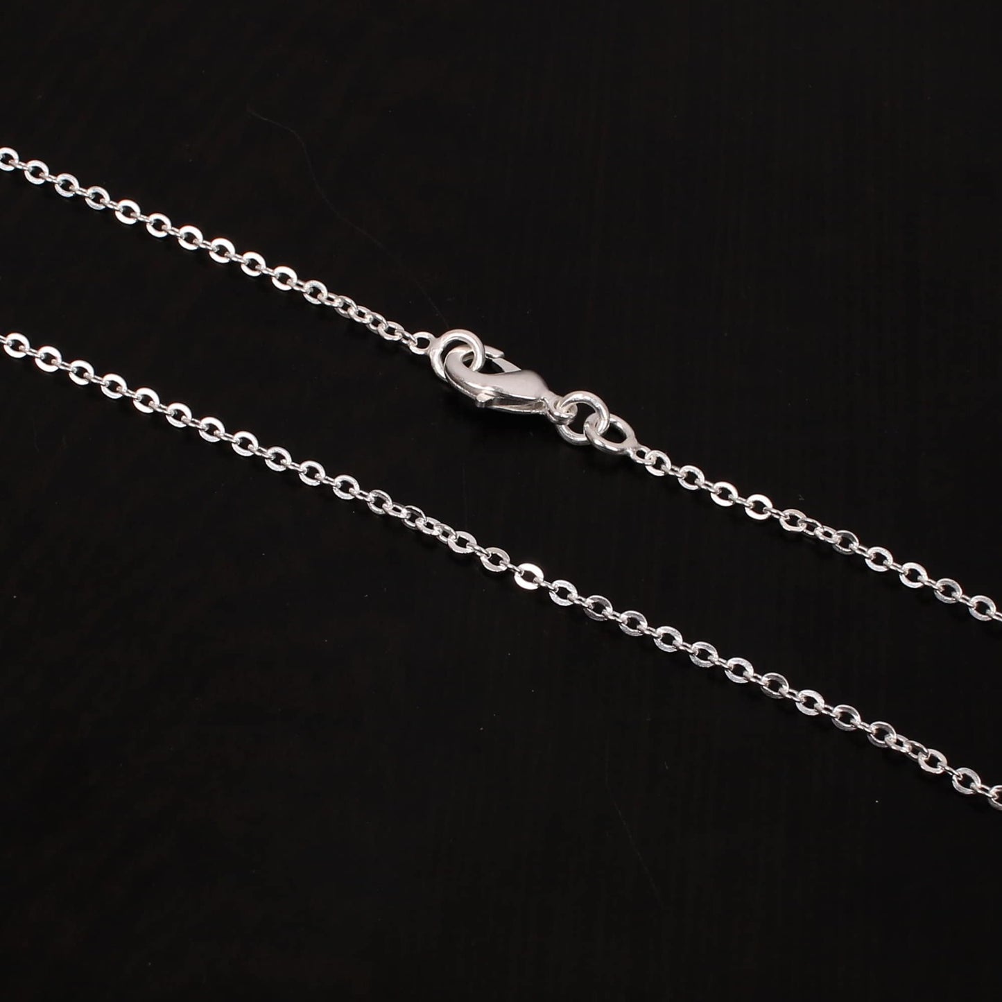 Brass Link Chain With Silver Plated