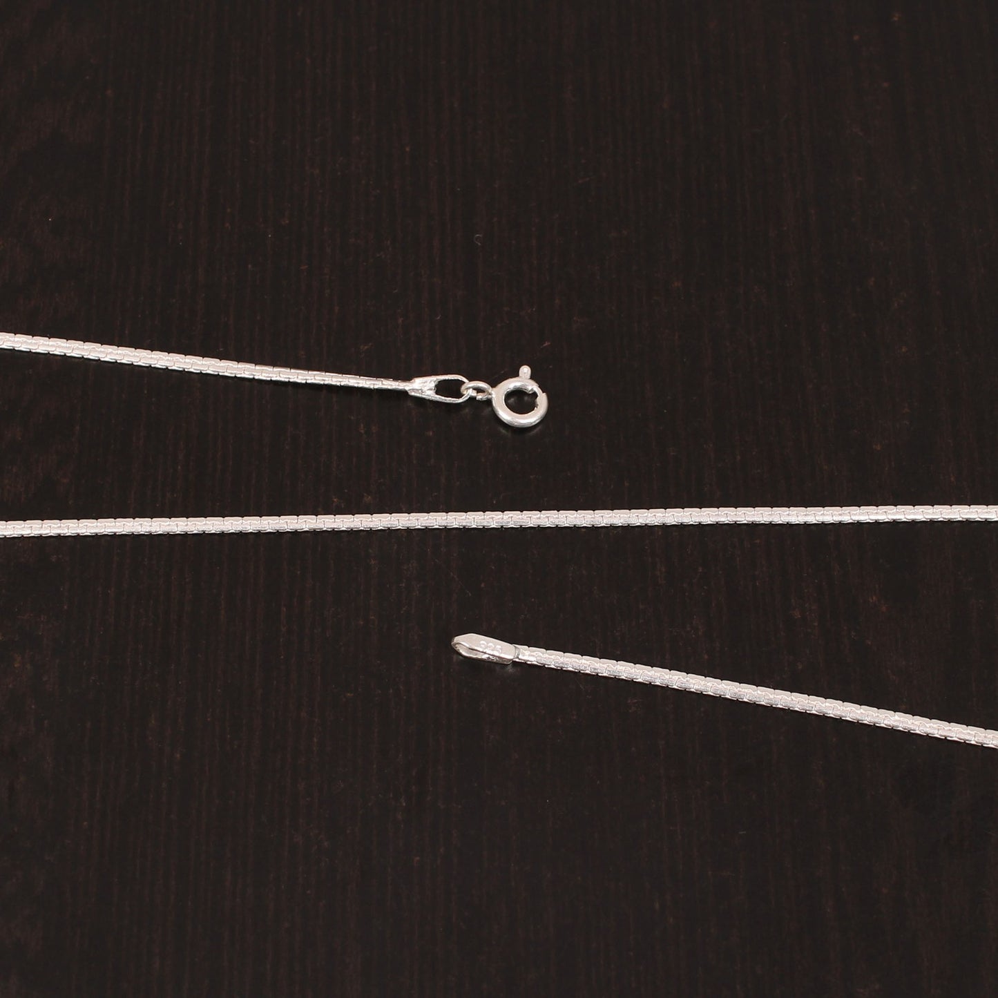 925 Sterling Silver 18 Inches Designer Unisex Box Chain