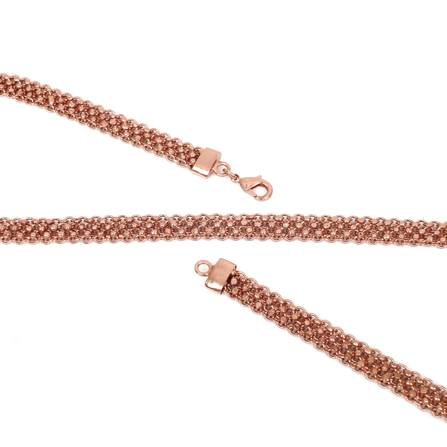Heirloom Rose Gold Brass Chain
