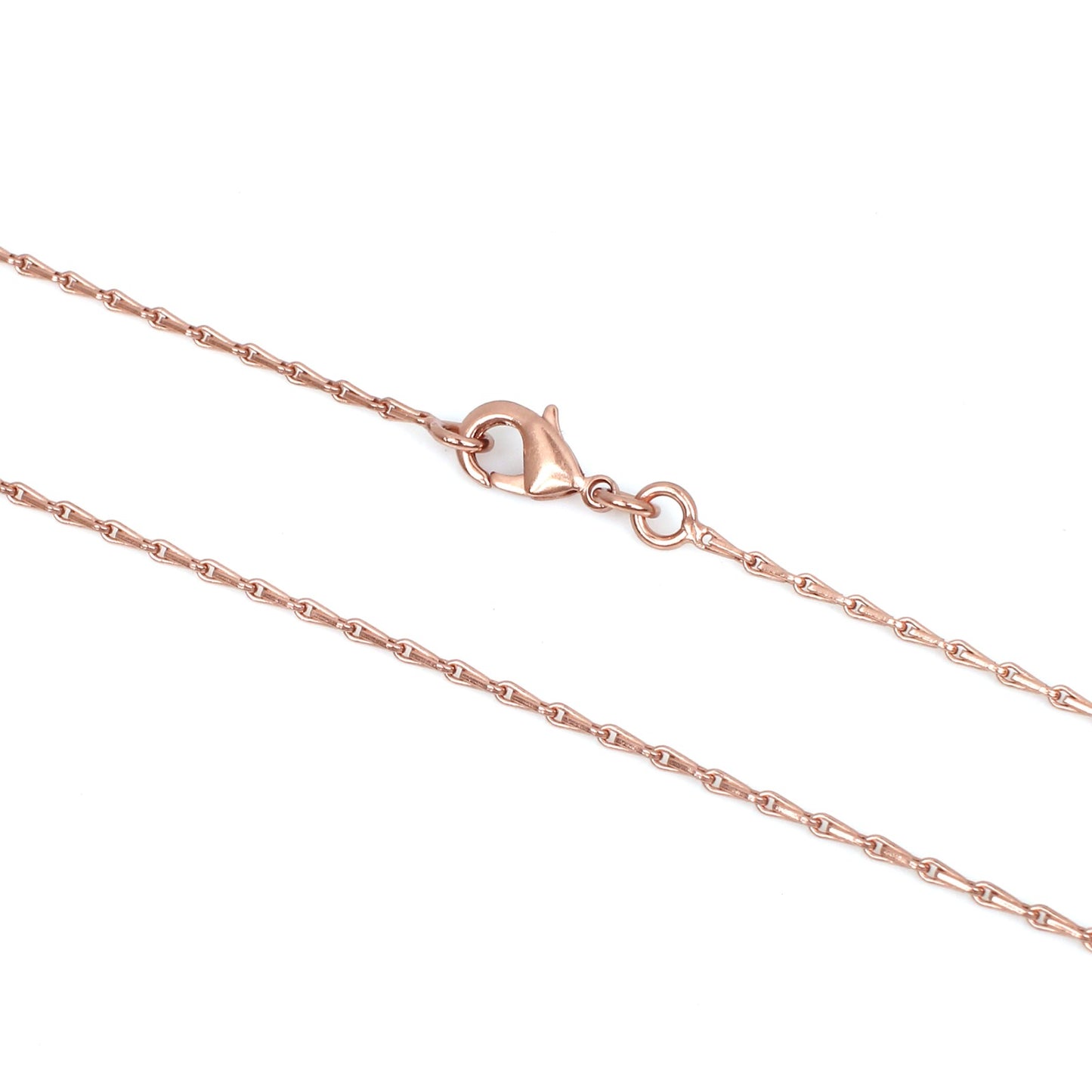 Fine Twist Rose Choker Chain