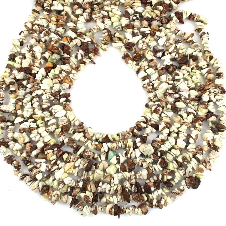 Chocolate Chrysoprase Beads Strands, Uneven Beads for Making Bracelet, 34 Inch Long Beads, Bio Chrysoprase Beads, Handmade Necklace Making