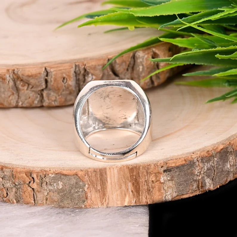 92.5 Sterling Silver "Beard Bad Boys" Ring