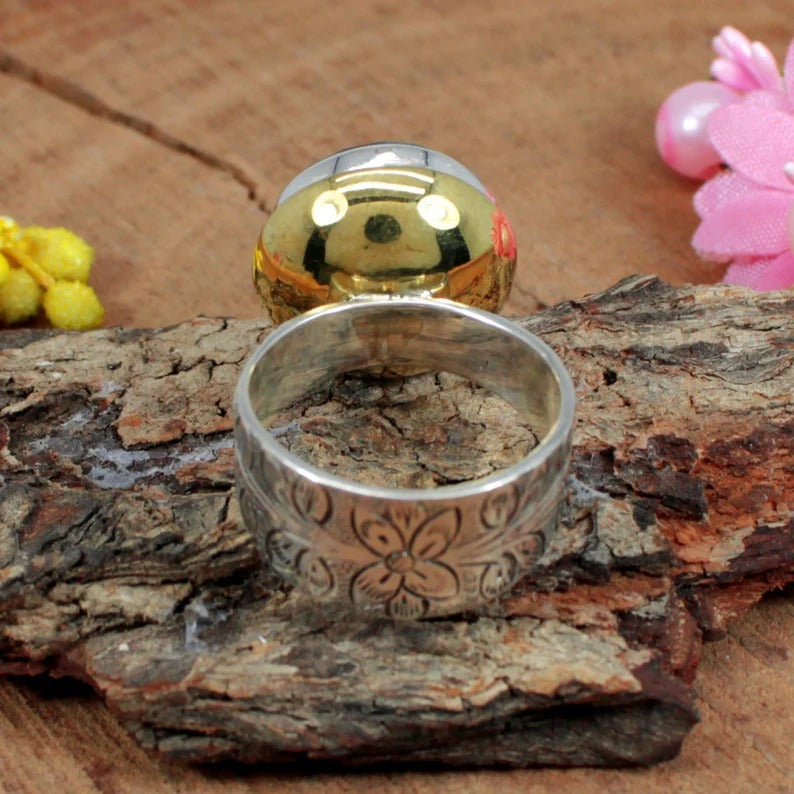 Amethyst Gemstone Sterling Silver Ring