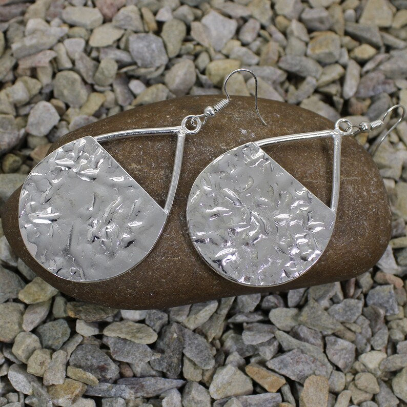 Silver Plated Handmade Earring