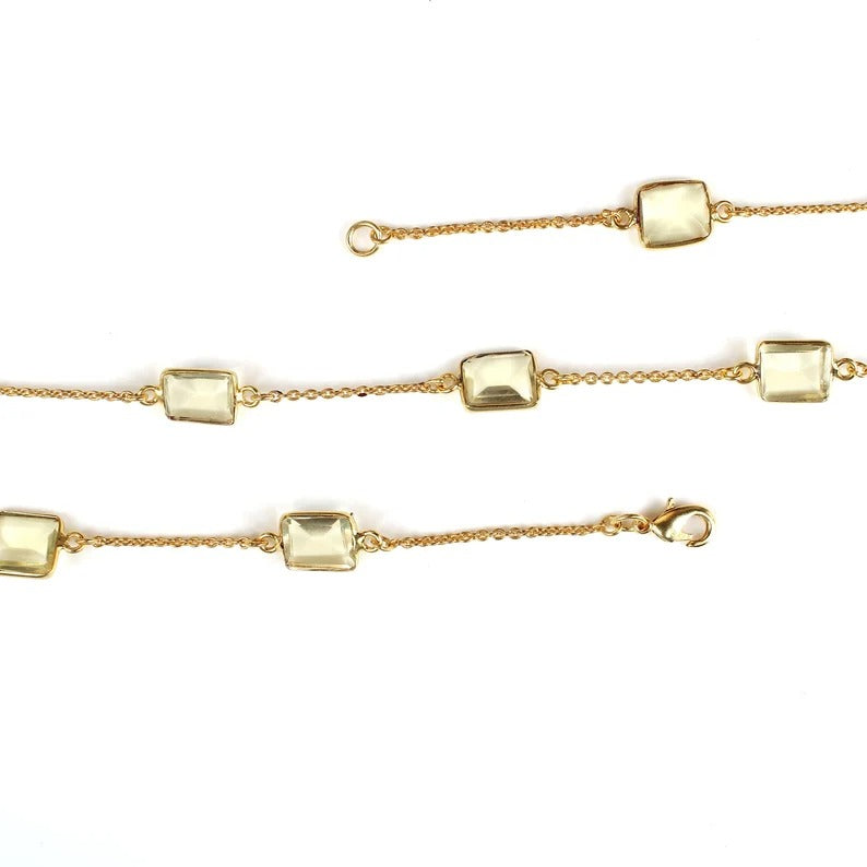 Lemon Hydro Gold Plated Brass Necklace