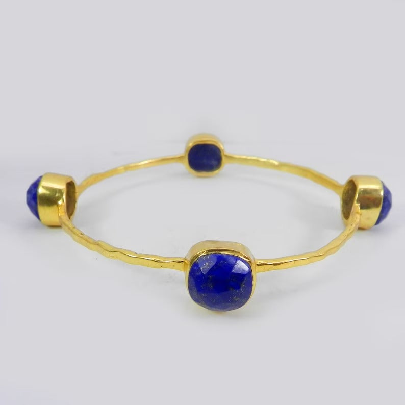 Lapis Lazuli Gemstone Handmade Bangle