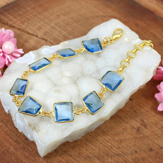 Sky Blue Topaz Bracelet