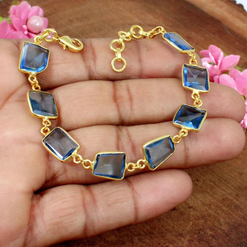 Sky Blue Topaz Bracelet