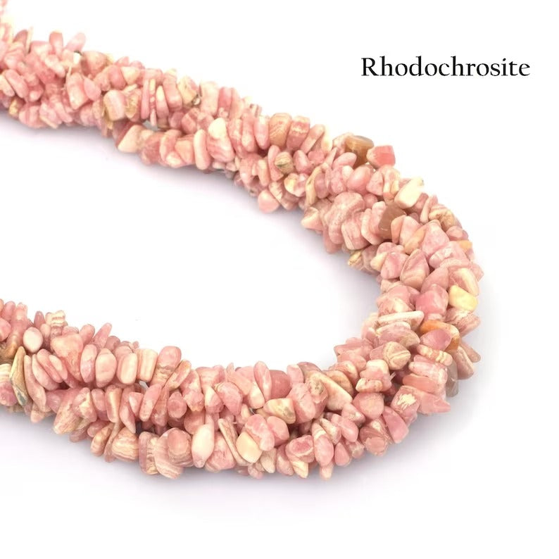 Multi Gemstone Chips Beads