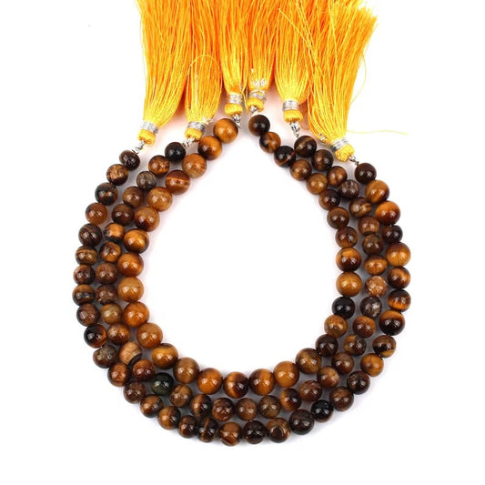 Natural Tiger Eye Gemstone Beads