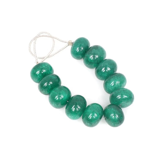 Green Zade 13 MM Beads