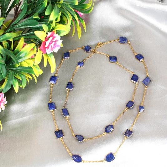 Lapis Lazuli Gemstone Necklace