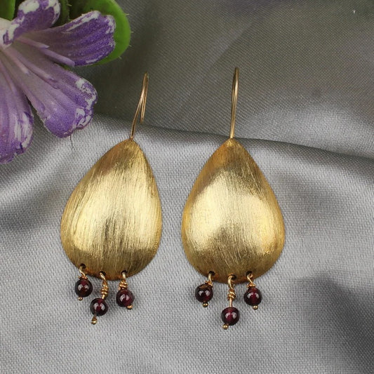 Garnet Gemstone Earrings