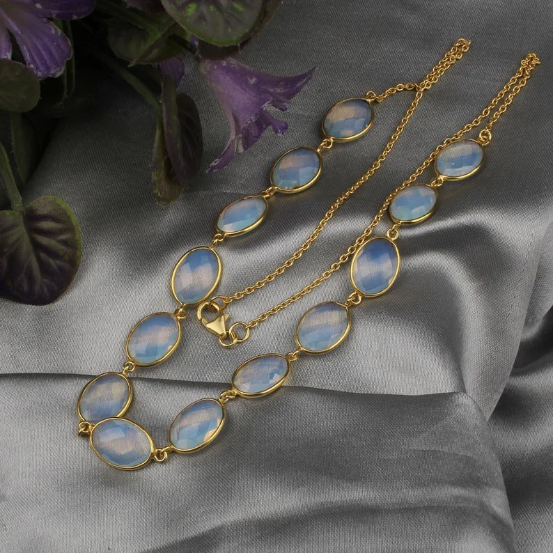 Opalite Gemstone Necklace