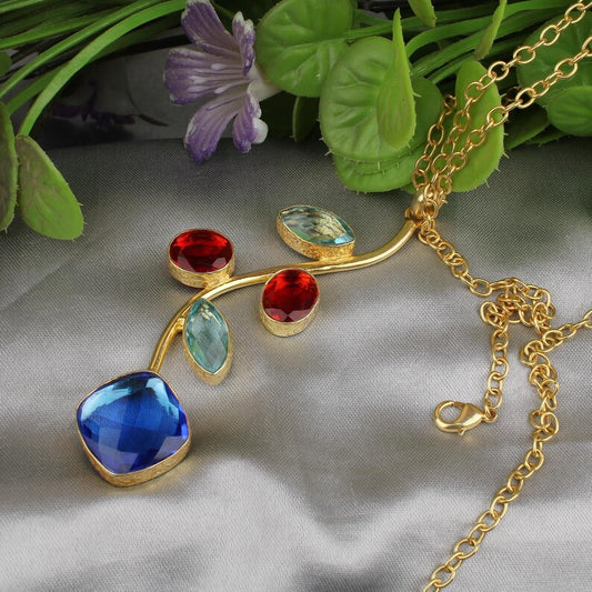 Multi Stone Necklace