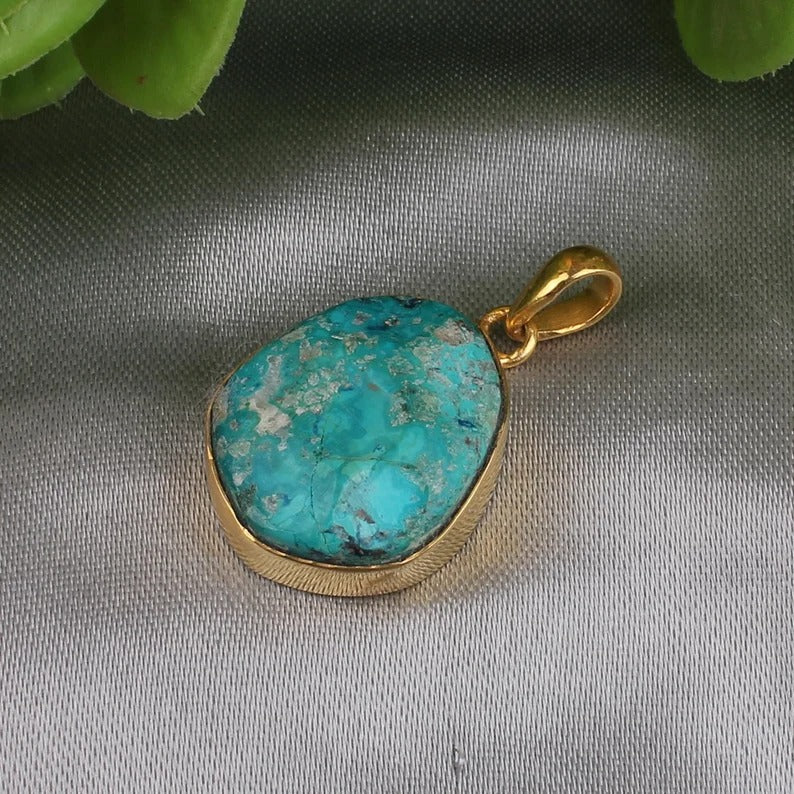 Natural Turquoise Pendant