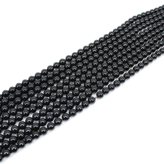 Natural Black Onyx Bead