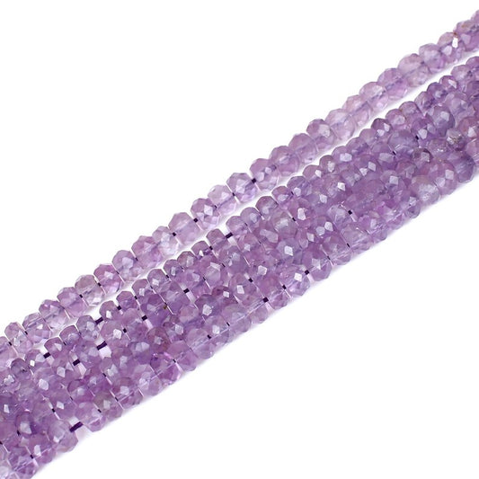 Lavender Zircon 3 MM Light Gemstone Beads