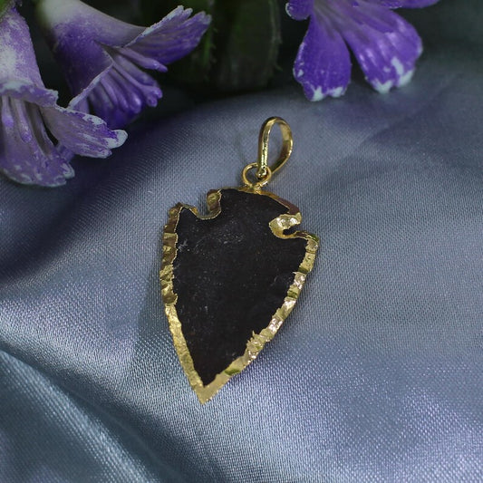 Agate Arrowhead Pendant