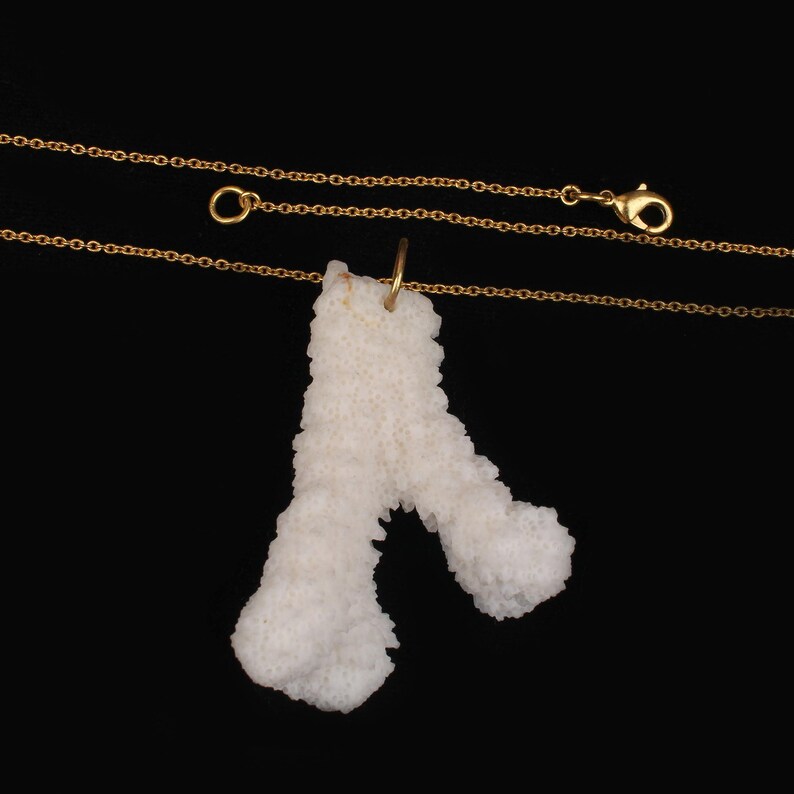 Natural White Coral Necklace