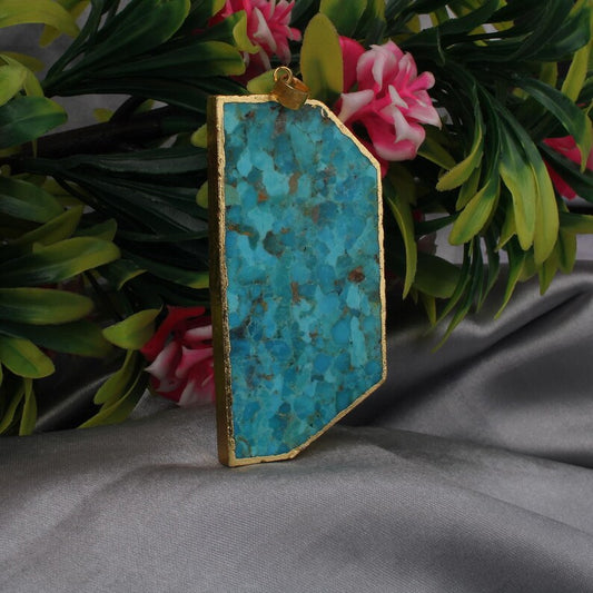 Natural Turquoise Pendant