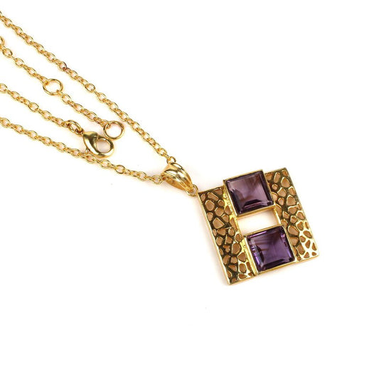 Natural Amethyst Necklace