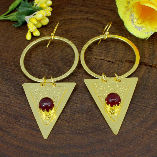 Garnet Earrings