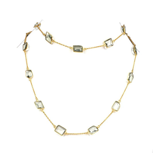 Green Amethyst Necklace