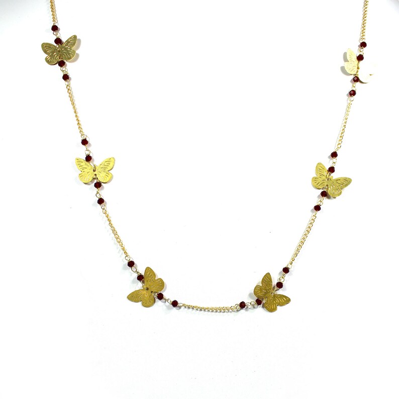 Garnet Hydro Necklace Set