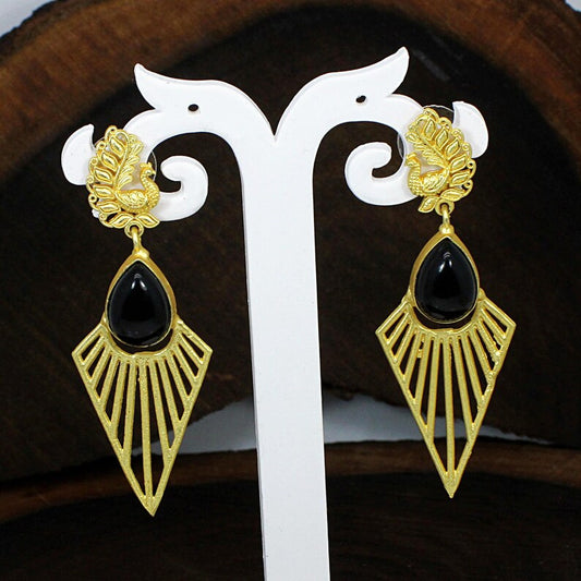 Black Onyx Earrings