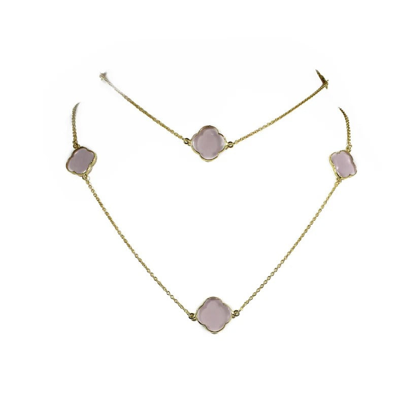 Rose Chalcedony Necklace