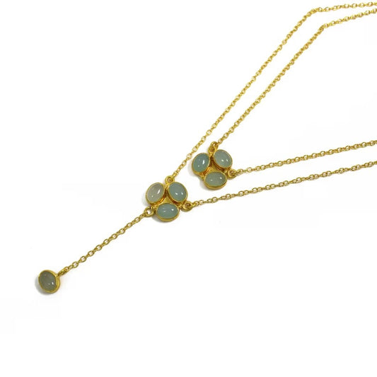 Chalcedony Necklace.