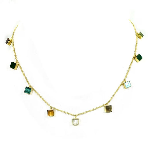 Multi-Gemstone Necklace