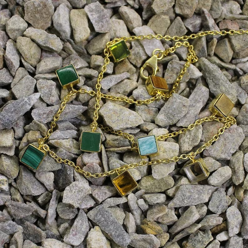 Multi-Gemstone Necklace