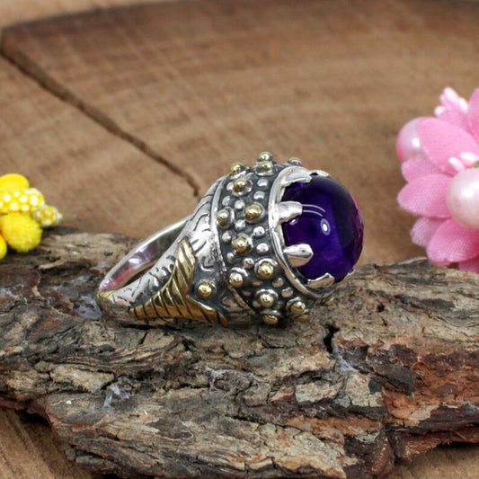 Lavender Amethyst 92.5 Sterling Silver Rings