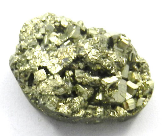 Natural Golden Pyrite Druzy Gemstone