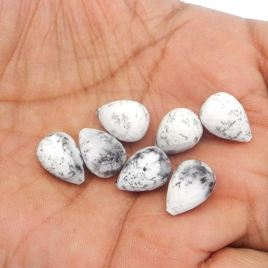 Dendritic Opal Gemstone Beads