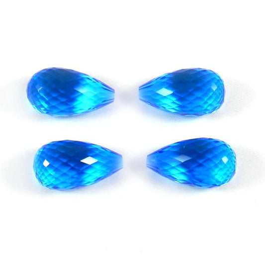 Blue Topaz Gemstone Beads