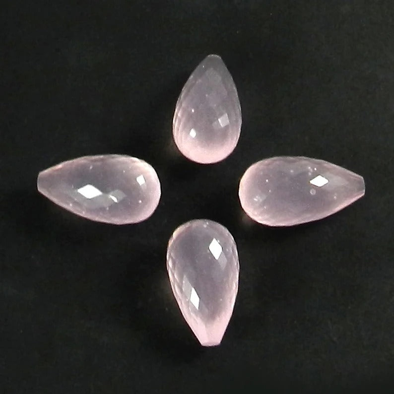 Rose Chalcedony Gmestone Beads