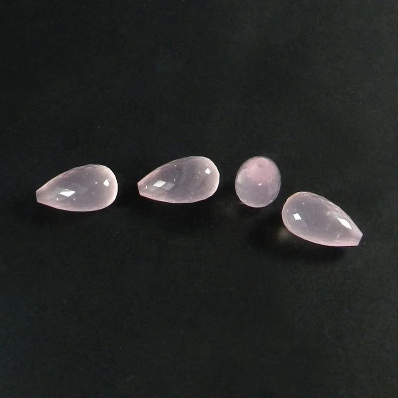 Rose Chalcedony Gmestone Beads