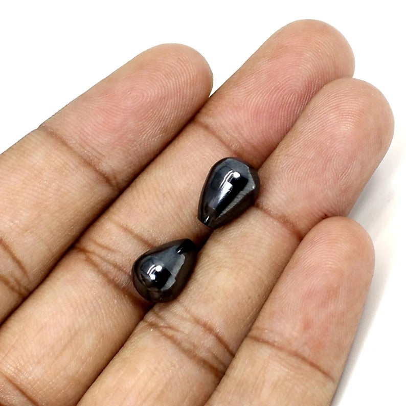 Natural Hematite Gun Metal Gemstone Beads