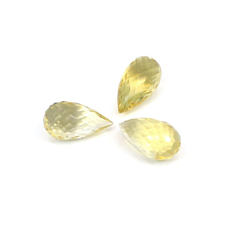 Light Citrine Hydro Gemstone Drops