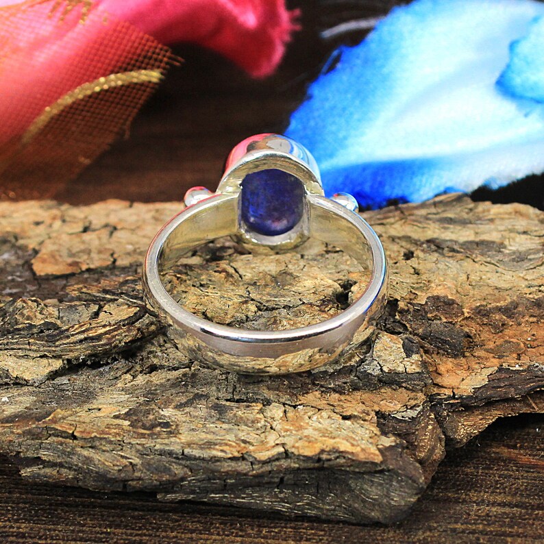 December Birthstone Tanzanite Silver Ring