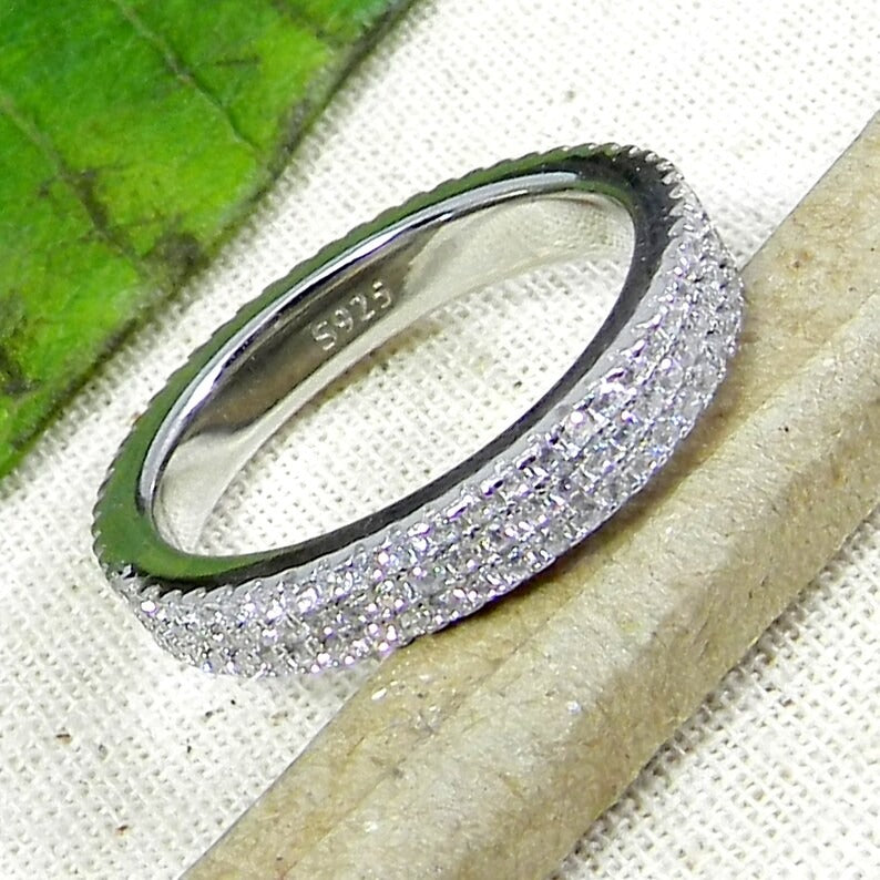 Solid 92.5 Sterling Silver Ring