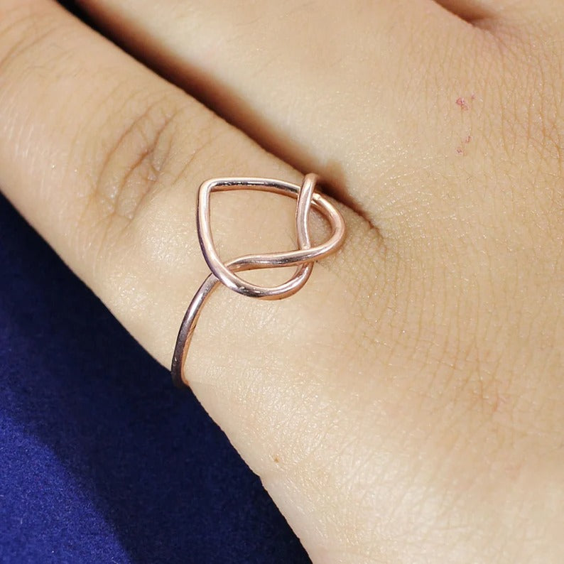 Love Knot 92.5 Sterling Silver Ring