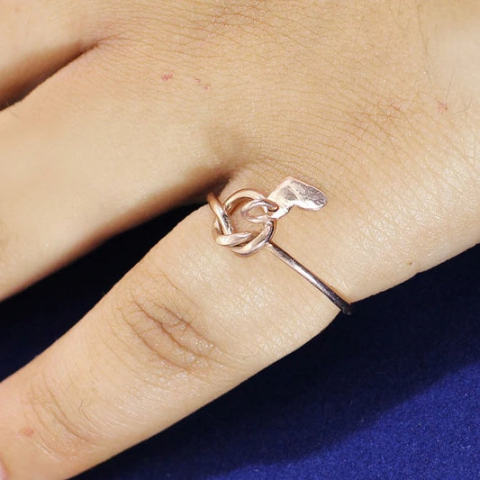 Love Knot Sterling Silver Ring