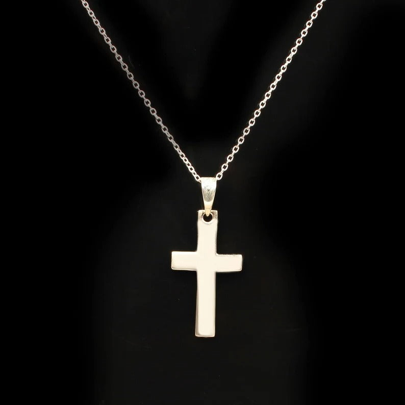 925 Sterling Silver Cross Necklace