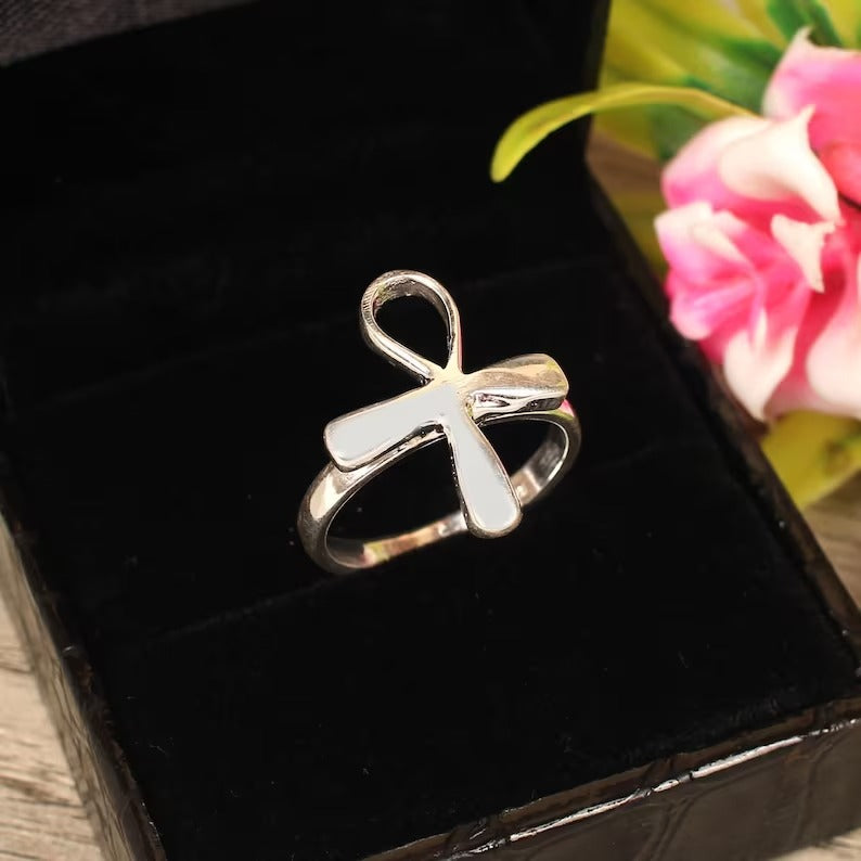 Cross Knot 925 Sterling Silver Ring