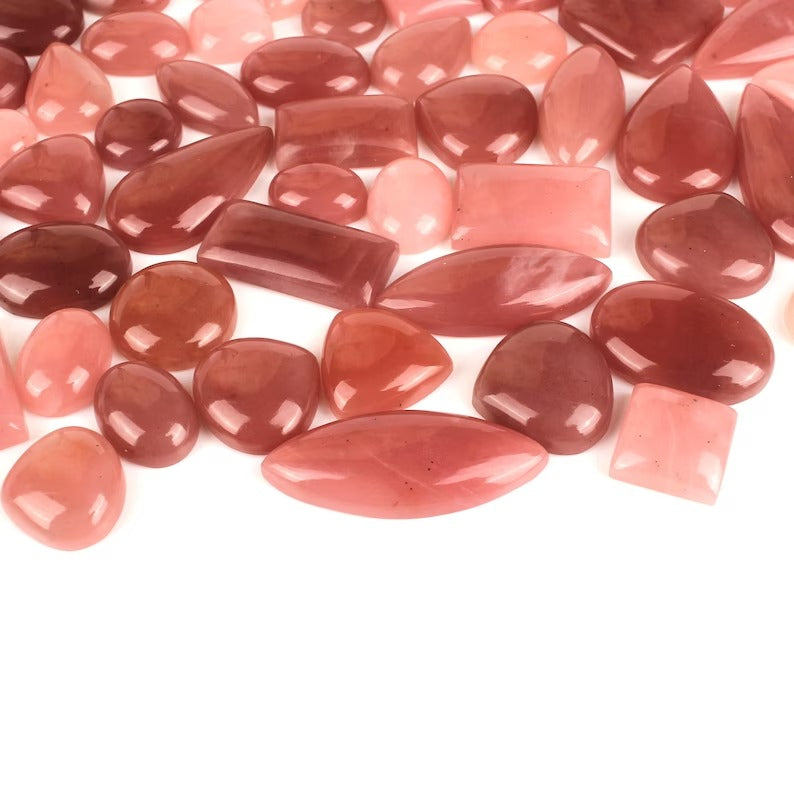 Natural Guava Quartz Gemstone Wholesale Lot